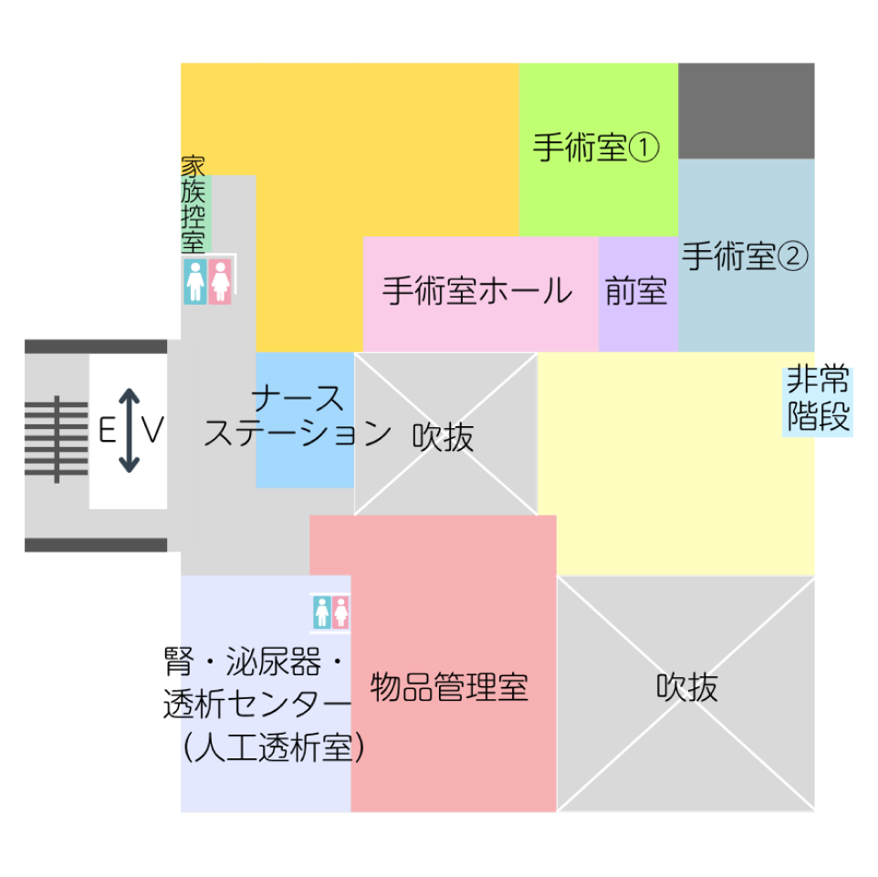 3F施設マップ